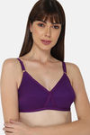 Naidu Hall Cotton Double Layered Non Wired Full Coverage Saree Bra (Pack of 3) - Multicolor — thumbnail 10